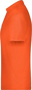 Pánské piqué polo James & Nicholson, oranžová, S