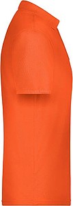 Pánské piqué polo James & Nicholson, oranžová, S