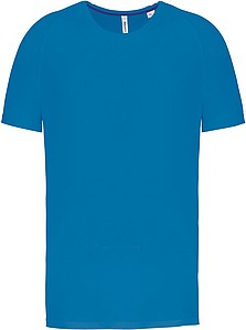 Pánské sportovní triko KARIBAN 130g, tmavě tyrkysová, XS