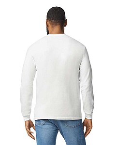 Pánské tričko GILDAN HEAVY COTTON ADULT s dlouhým rukávem, bílá, L