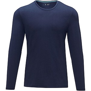 Pánské tričko s dlouhým rukávem Elevate PONOKA, námořně modré, vel. L