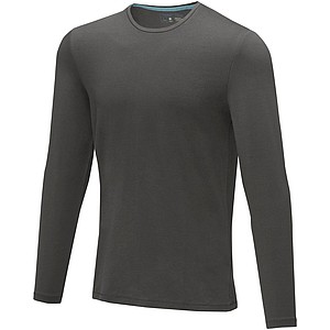 Pánské tričko s dlouhým rukávem Elevate PONOKA, tmavě šedé, vel. 3XL