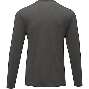 Pánské tričko s dlouhým rukávem Elevate PONOKA, tmavě šedé, vel. 3XL