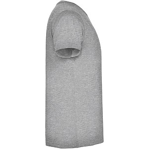 Pánské tričko s krátkým rukávem,výstřih do V, ROLY SAMOYEDO, světle šedá, vel. 2XL