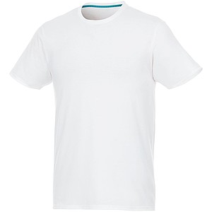 Pánské tričko z recyklovaného polyesteru, bílé, vel. 3XL - firemní trička s potiskem