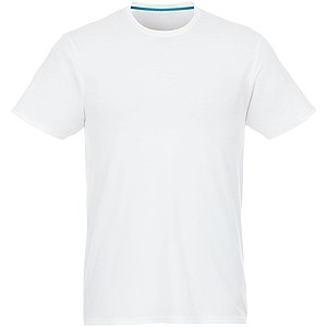 Pánské tričko z recyklovaného polyesteru, bílé, vel. 3XL