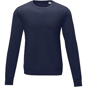 Pánský svetr s kruhovým výstřihem Elevate ZENON, námořní modrá, vel. S