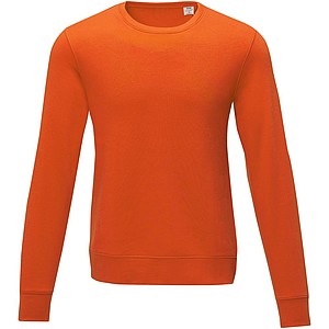 Pánský svetr s kruhovým výstřihem Elevate ZENON, oranžový, vel. XL