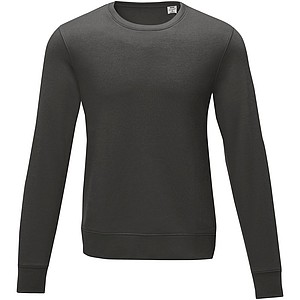 Pánský svetr s kruhovým výstřihem Elevate ZENON, tmavě šedý, vel. 3XL