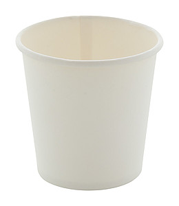 Papírový kelímek, 120ml, bílý - kelímky s potiskem