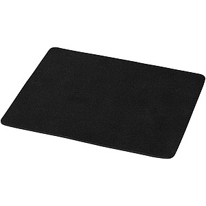 Pěnová podložka pod myš 23x19 cm, černá - reklamní předměty