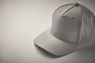 Pětipanelová baseballová kšiltovka 200g, šedá