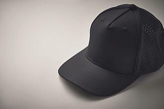 Pětipanelová baseballová kšiltovka 200g, tm. námořní modrá