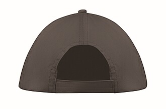 Pětipanelová baseballová kšiltovka, tmavě šedá