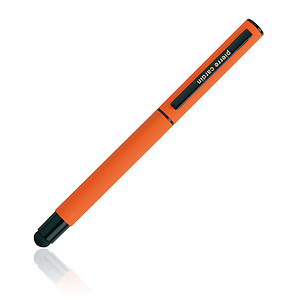 PIERRE CARDIN CELEBRATION Kovový roller se stylusem, oranžová