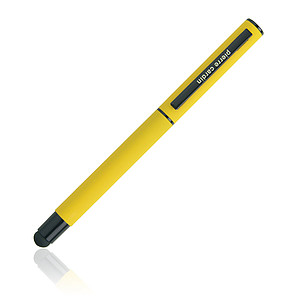 PIERRE CARDIN CELEBRATION Kovový roller se stylusem, žlutá