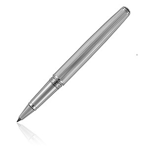 PIERRE CARDIN CHRISTOPHE Kovový roller, stříbrná/černá