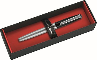 PIERRE CARDIN CHRISTOPHE Kovový roller, stříbrná/černá