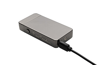 PIERRE CARDIN ELECTRIC Dobíjecí elektrický zapalovač, gunmetal