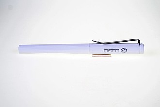 PIERRE CARDIN GIRONDE Plastový roller s kovovým klipem, modrá n., bílá
