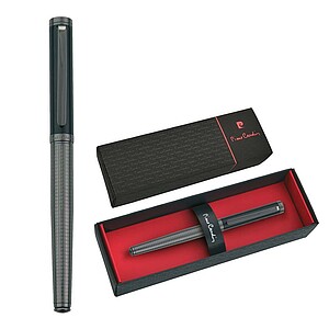 PIERRE CARDIN MARIGNY Kovový roller, černá - propisky s potiskem