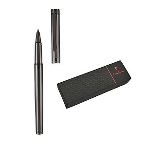 PIERRE CARDIN RENEE Kovový roller, gunmetal - propisky s potiskem