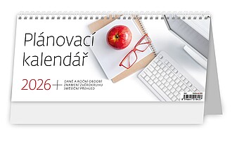 Plánovací kalendář 2026, stolní kalendář - reklamní kalendáře