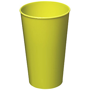 Plastový kelímek 375 ml, světle zelený - kelímky s potiskem