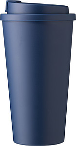 Plastový kelímek s víčkem na pití, 475ml, námořní modrá