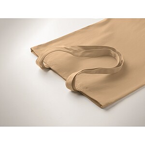 Plátěná nákupní taška s dlouhými uchy, béžová