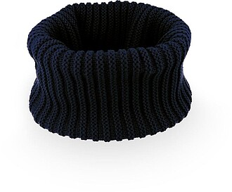 Pletená šála Atlantis Headwear Dapper, námořní modrá