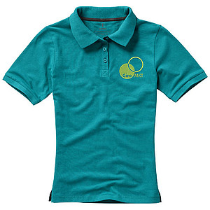 Polokošile ELEVATE CALGARY LADIES POLO, tmavě tyrkysová, XL