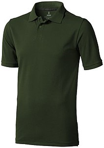 Polokošile ELEVATE CALGARY POLO, tm. vojenská zelená, S