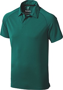 Polokošile ELEVATE OTTAWA COOL FIT POLO tmavě zelená XXL