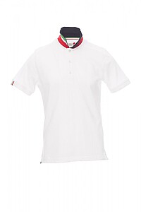 Polokošile PAYPER NATION bílá/itálie XL - reklamní polokošile