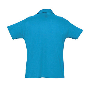 Polokošile pique SOLS SUMMER II, světle královská modrá, XL