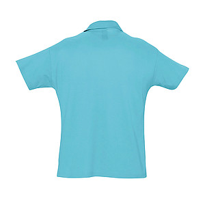 Polokošile pique SOLS SUMMER II, tyrkysová , XL