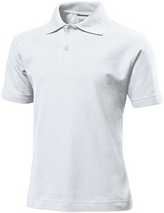 Polokošile STEDMAN POLO JUNIOR bílá XL - reklamní polokošile