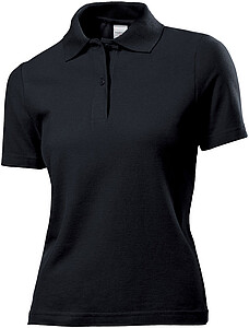Polokošile STEDMAN POLO WOMEN černá M - reklamní polokošile