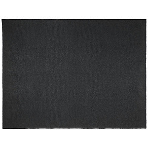 Polyesterová pletená deka 150 × 120 cm, černá