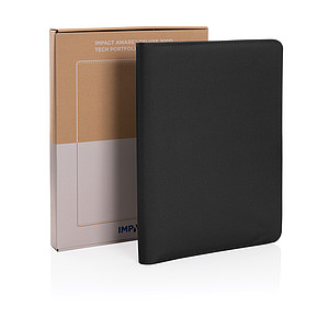 Portfolio na zip z 300D RPET AWARE™ - reklamní desky