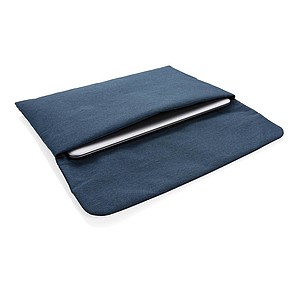 Pouzdro na 15,6" notebook s magnetickým zavíráním, modrá - reklamní předměty