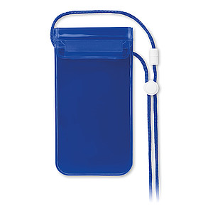 Pouzdro pro smartphone, transparentní modrá