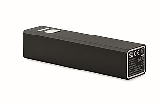 Power banka 2600 mAh, černá