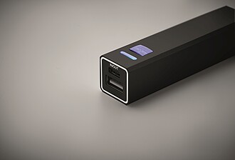 Power banka 2600 mAh, černá