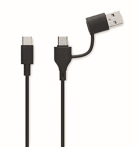 Power banka 2600 mAh, černá