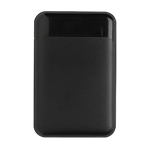 Powerbanka 10 000 mAh z RCS recyklovaného plastu, černá