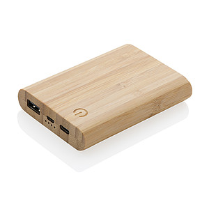 Powerbanka 5 000 mAh z FSC®bambusu - reklamní předměty