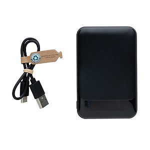 Powerbanka 5000mAh kapesní velikosti, černá