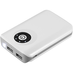 Powerbanka 6600 mAh s duálním výstupem - reklamní předměty